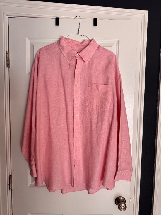 Brooks Brothers Other - Brooks Brothers Linen Sports Polo Shirt. Baird McNutt Irish Linen. Size 3XL